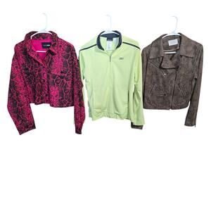 Women's Medium 10 12 Coats Jackets Long Sleeve Winter Wholesale Bulk Lot of 3 M